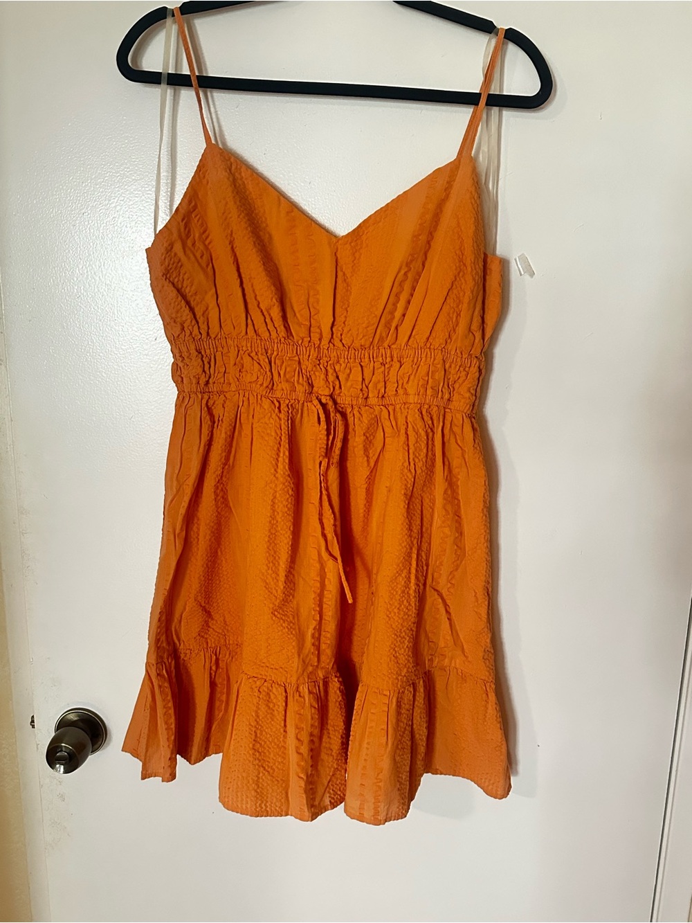 Arizona Jean Company Bright Orange Sleeveless Top